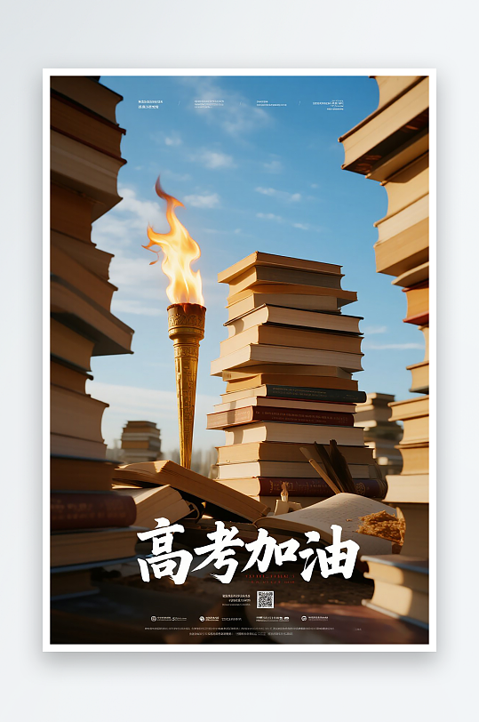 一张高考加油海报图片