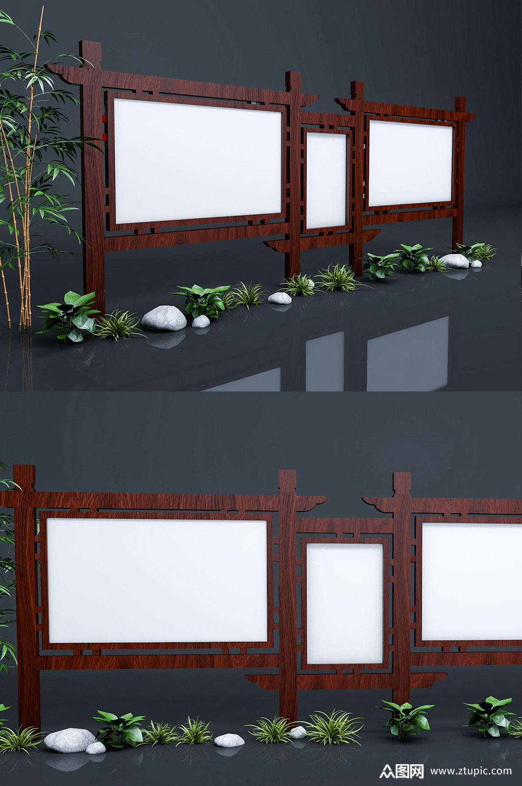 户外木质宣传栏文件