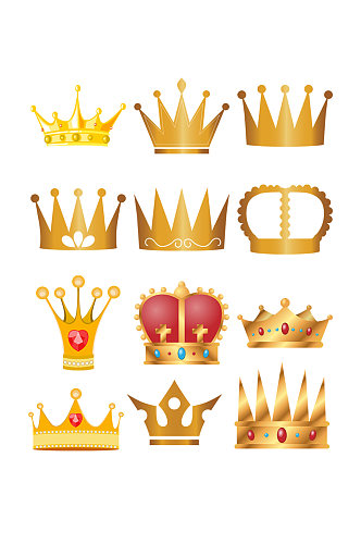 法式皇冠设计元素