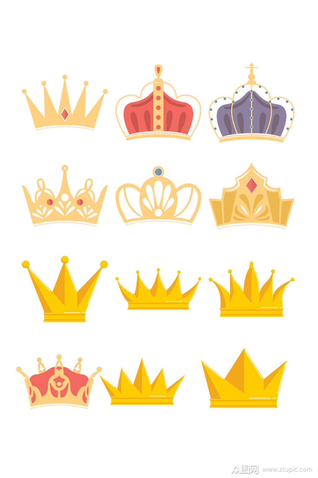 欧式精美皇冠设计