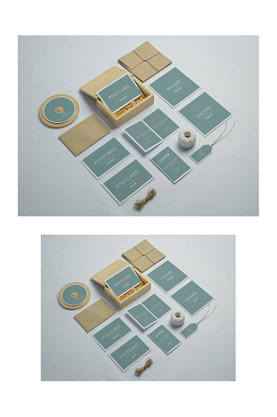 企业vi样机文创小清新样机