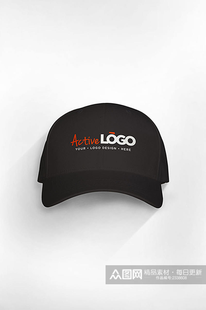帽子vi样机logo贴图标志素材