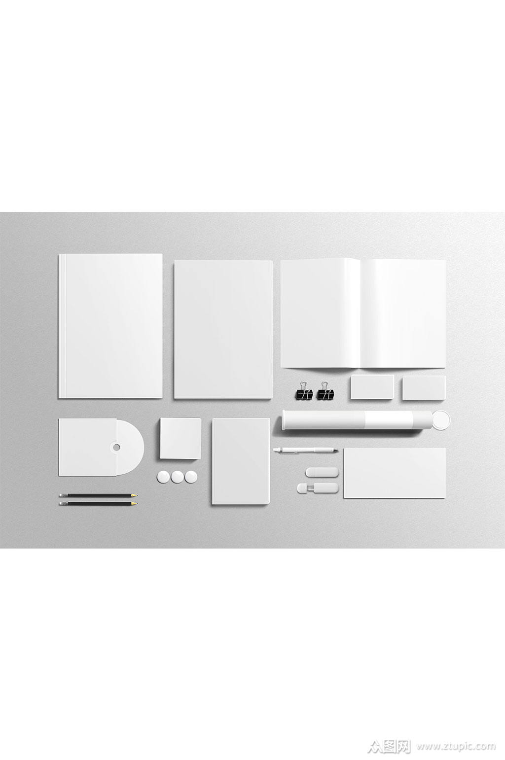 空白vi样机智能贴图模板下载-编号2337366-众图网