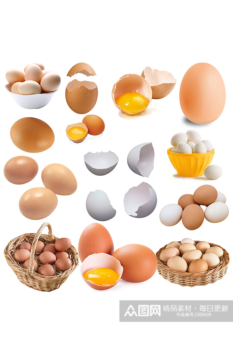 免扣鸡蛋鸭蛋土鸡蛋素材素材