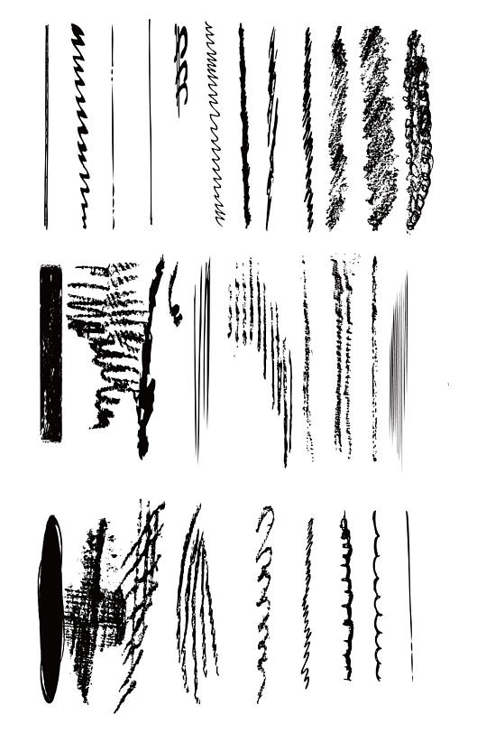轮胎痕迹划痕素材