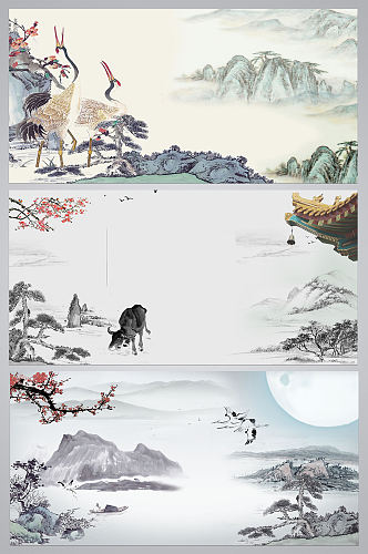 中式古典中国风背景设计