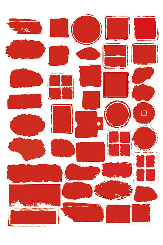 红色高清印章素材设计