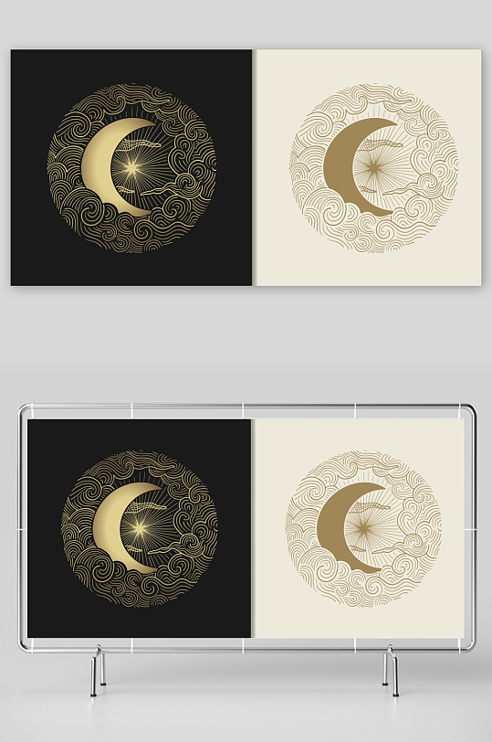 神秘卡牌模板素材-众图网