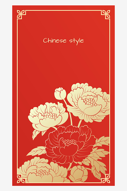 马年新年喜庆底纹背景-众图网