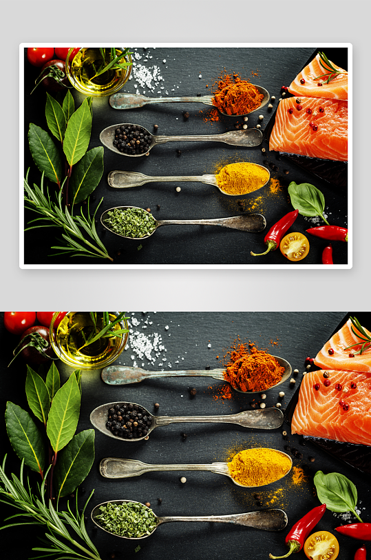 三文鱼美食高清图片素材-众图网