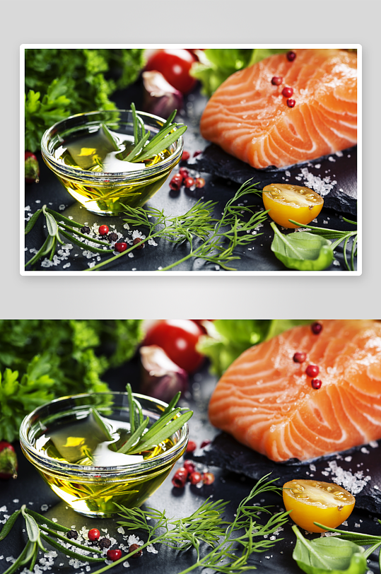 三文鱼美食高清图片素材-众图网