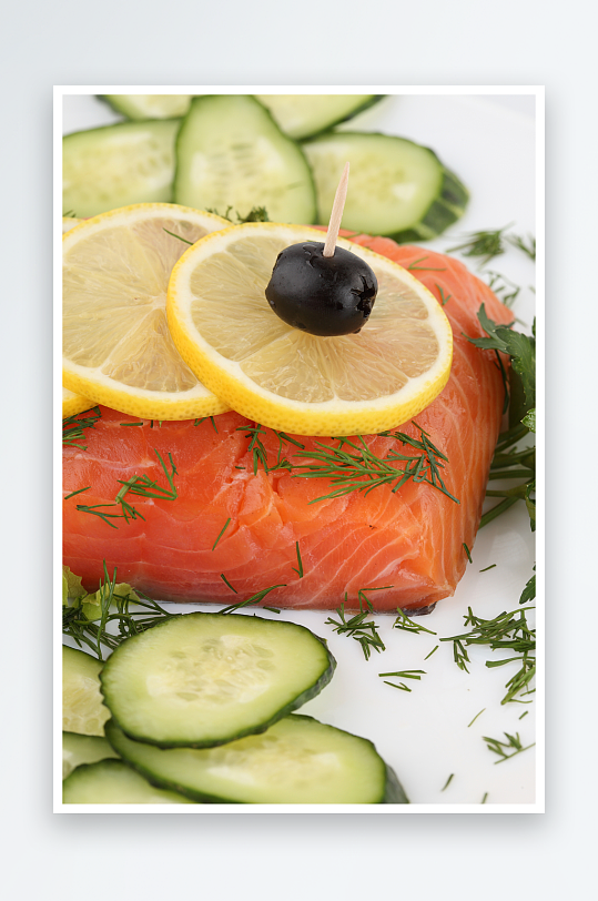 三文鱼美食图片素材-众图网