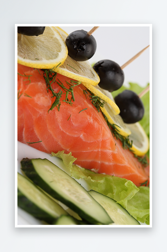 三文鱼美食图片素材-众图网