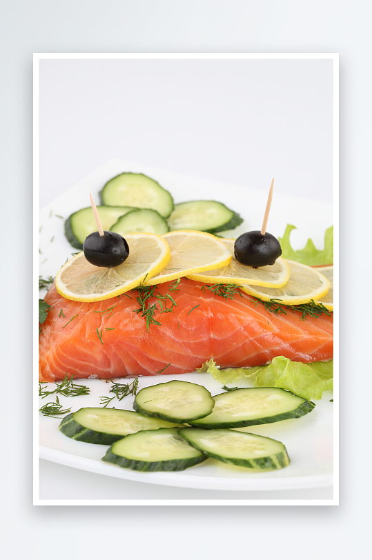 三文鱼美食图片素材-众图网