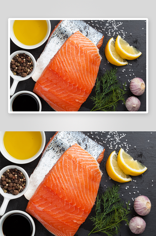 三文鱼美食图片素材-众图网