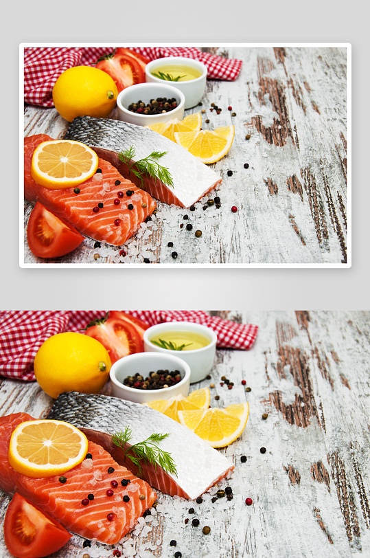 三文鱼美食高清图片-众图网