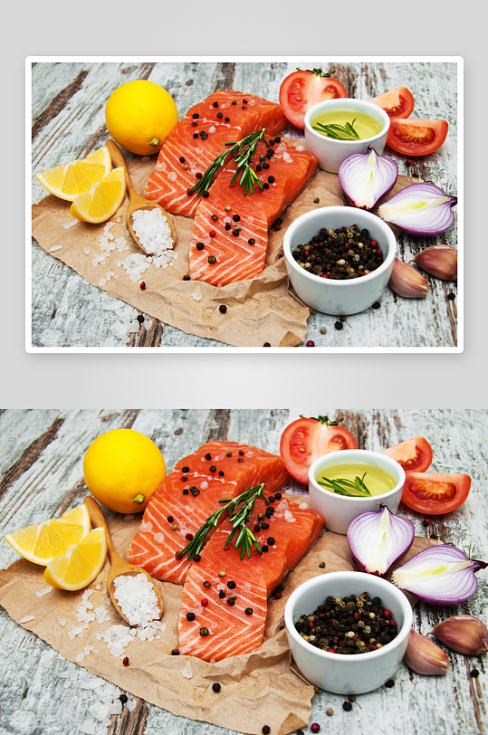 三文鱼美食高清图片-众图网