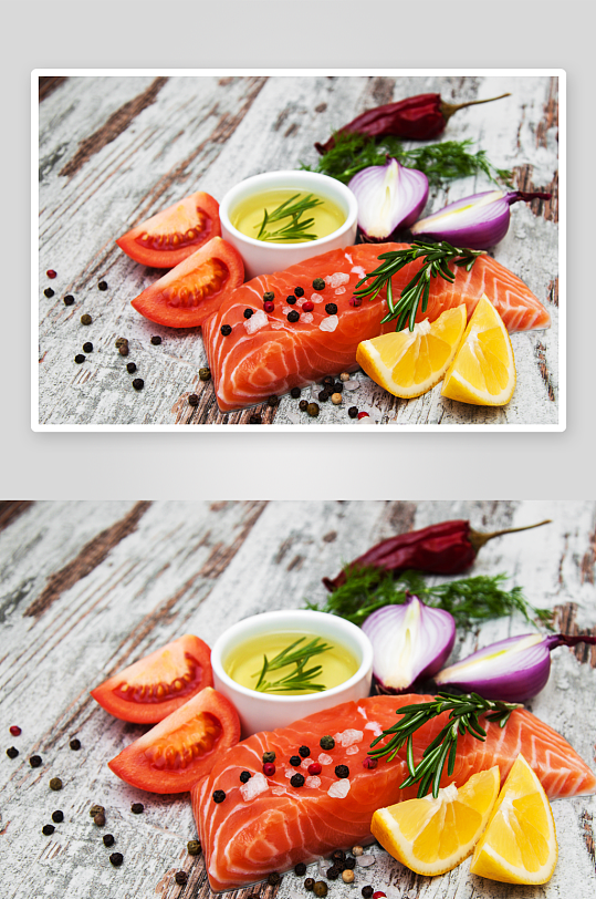 三文鱼美食高清图片-众图网