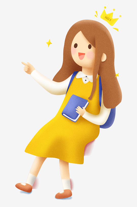 水彩3D人物免抠png图片素材-众图网