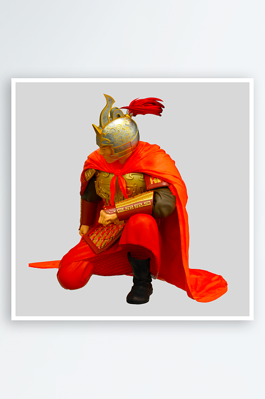 水彩3D人物png免抠png素材-众图网