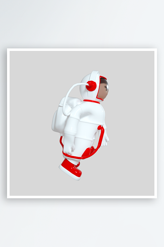 水彩3D人物png免抠素材-众图网