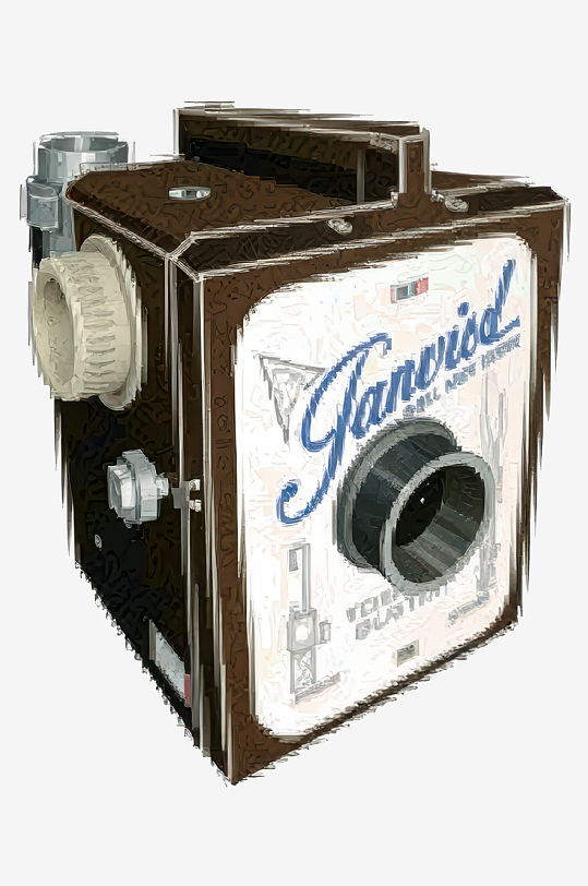 复古照相机免抠png图片-众图网