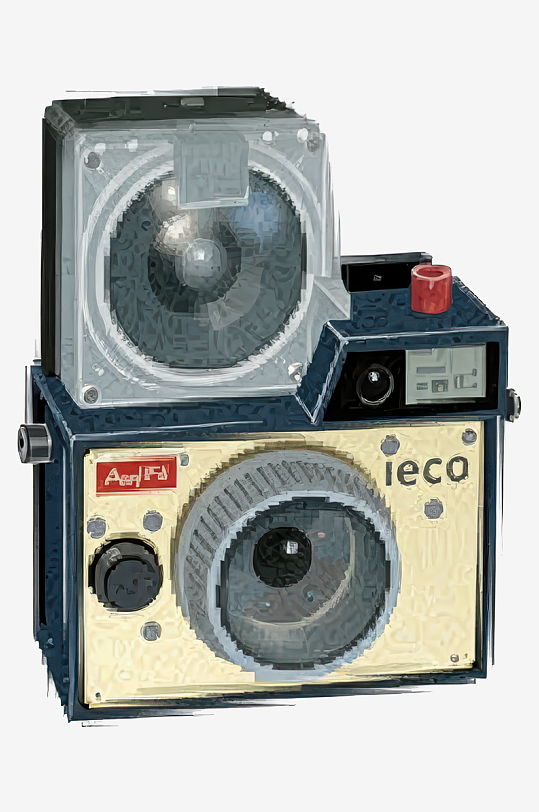 复古照相机免抠png图片-众图网