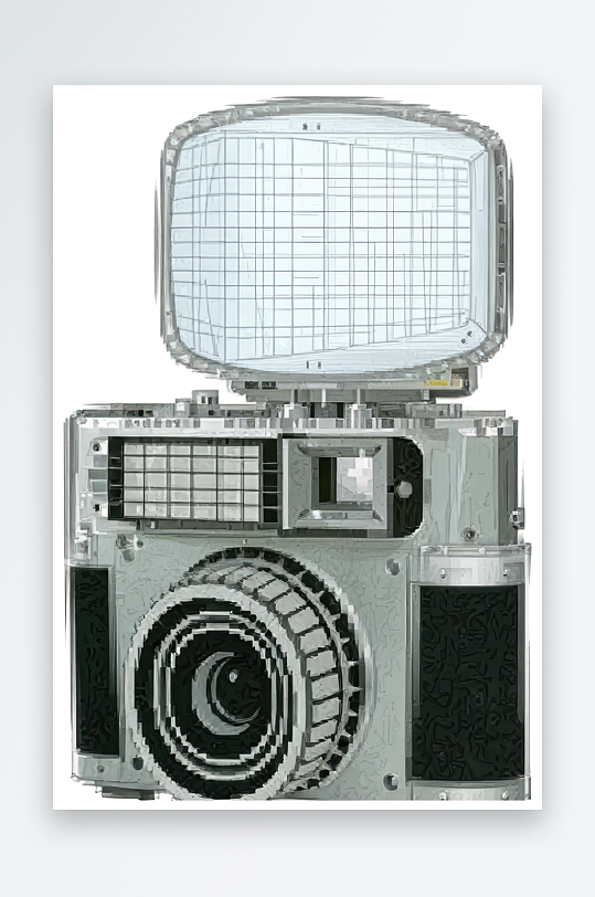 复古照相机免抠png图片-众图网