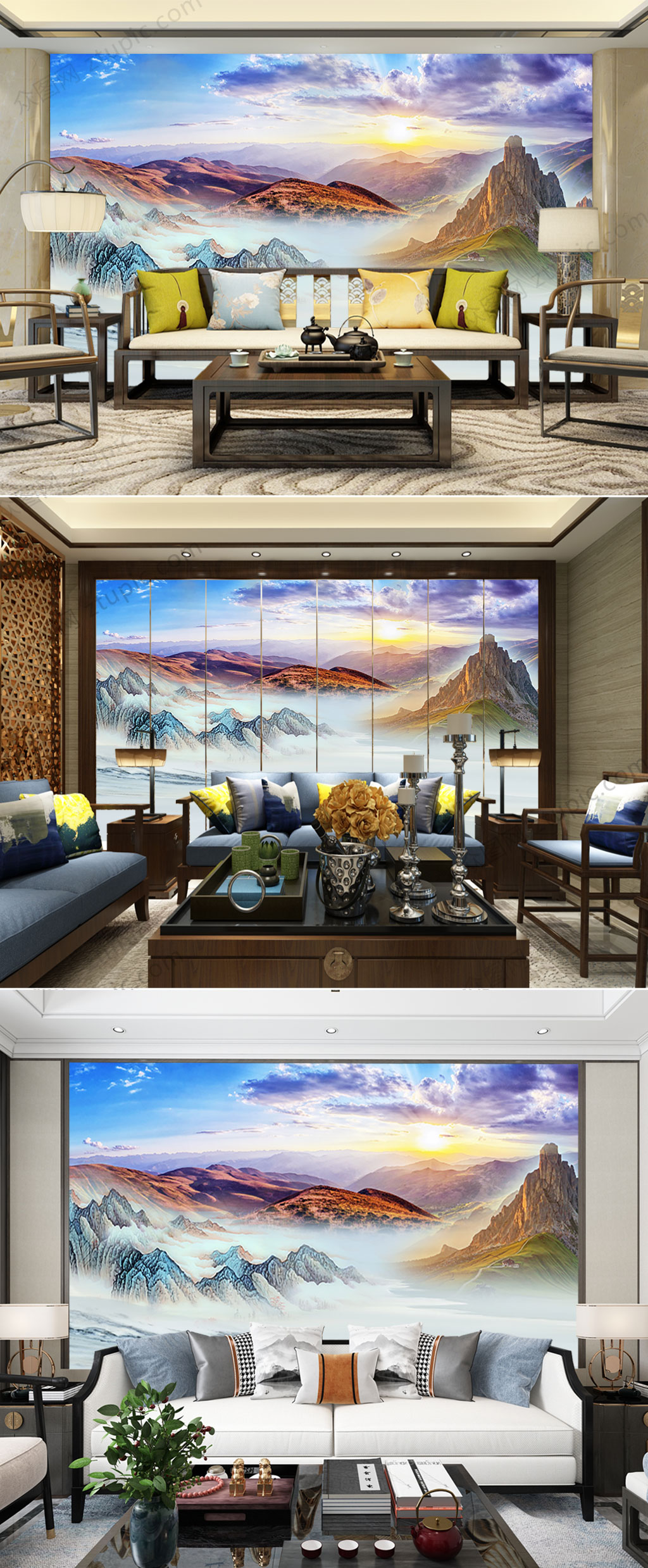 高端山峰大理石纹理背景素材