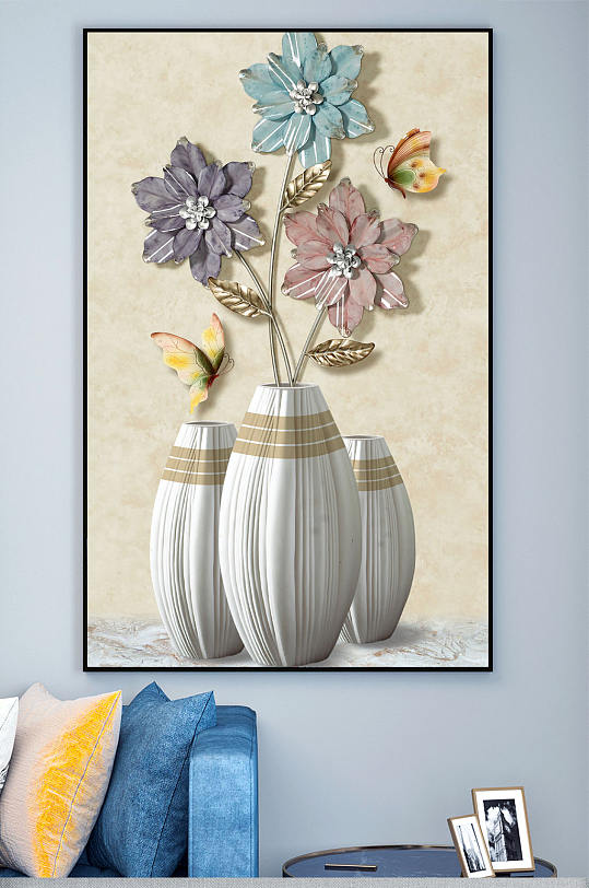 花卉插花艺术装饰画-众图网