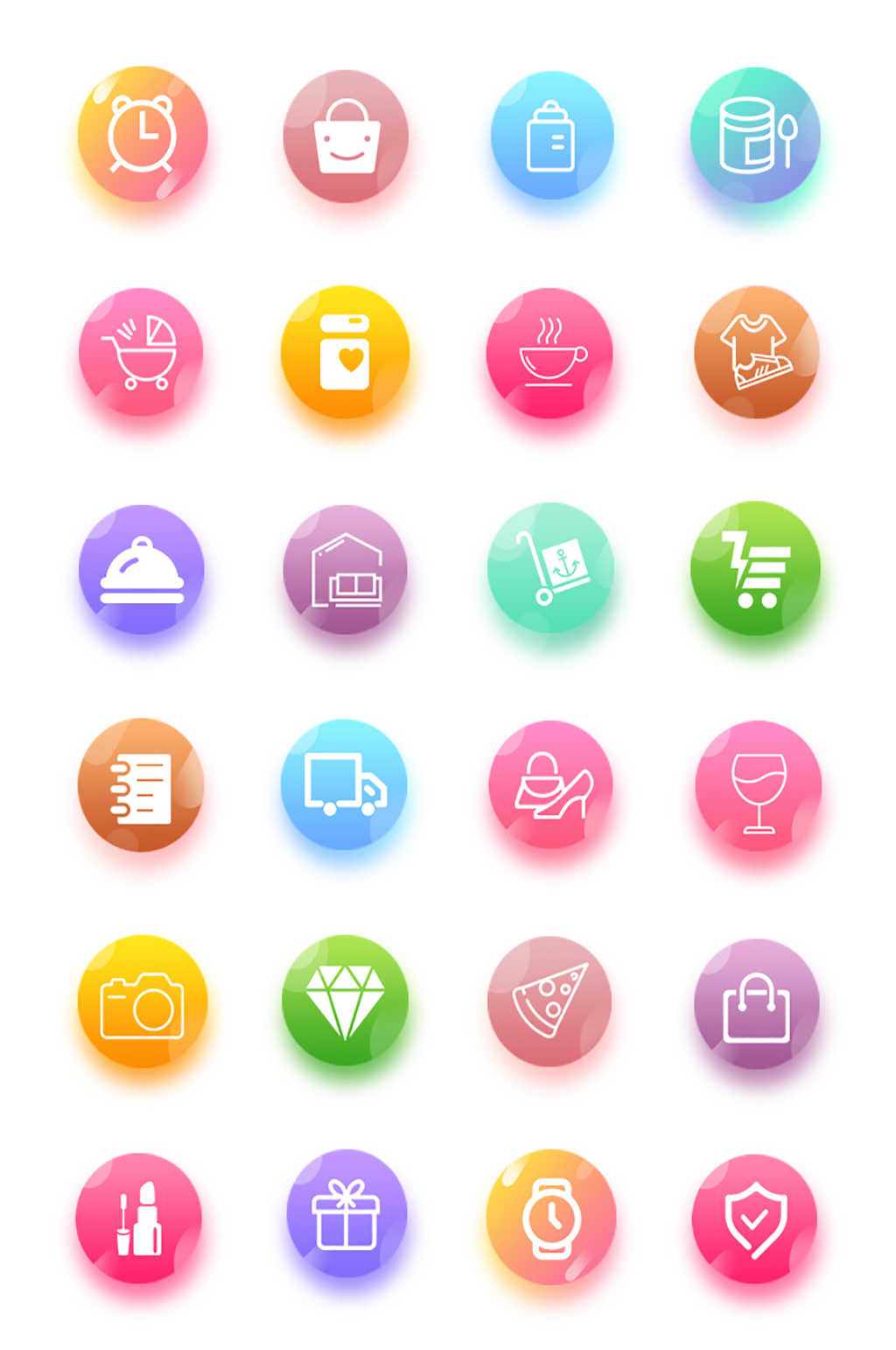 电商图标购物图标素材