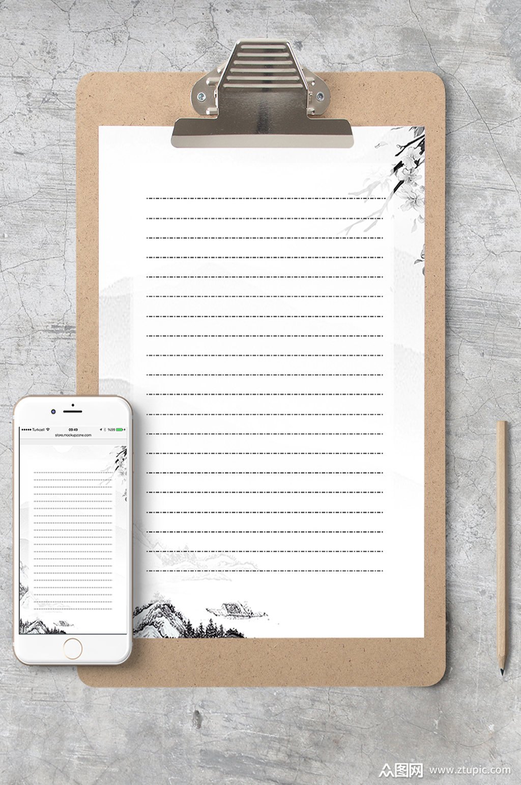 欧式信纸设计 古典花纹模板下载-编号77419-众图网