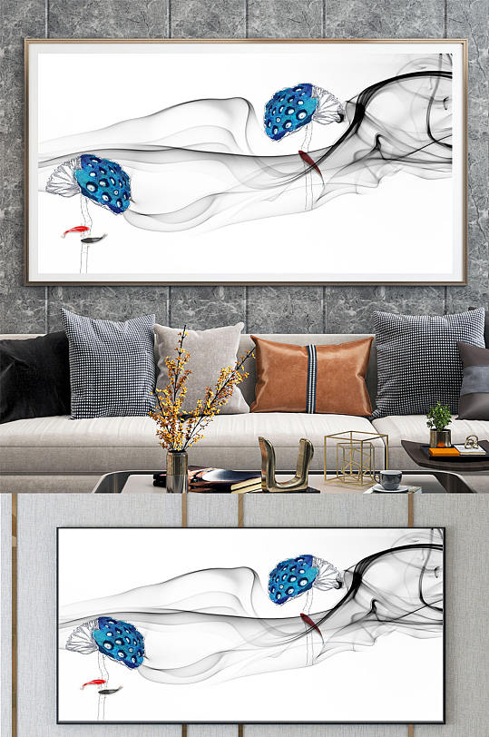 走廊客厅艺术画-众图网