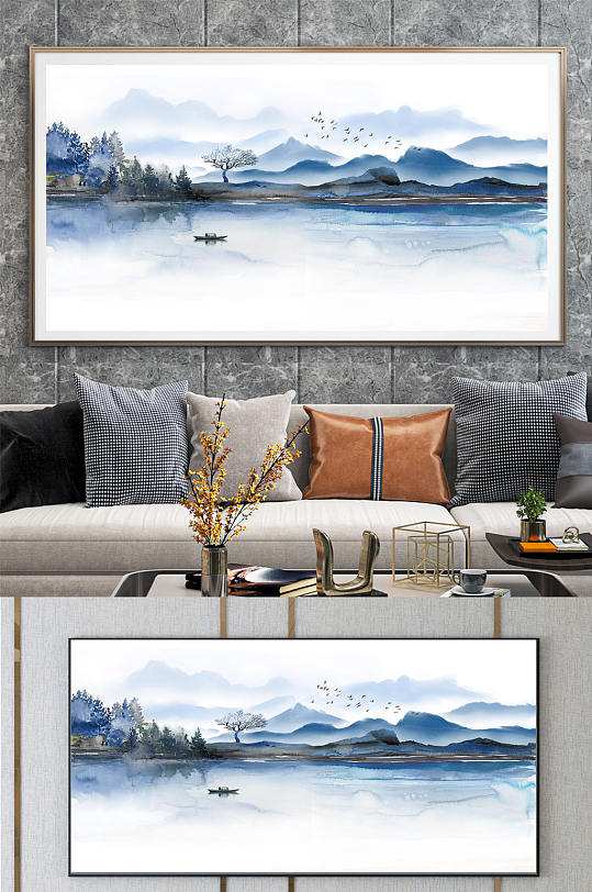 玄关装饰画 中国风-众图网