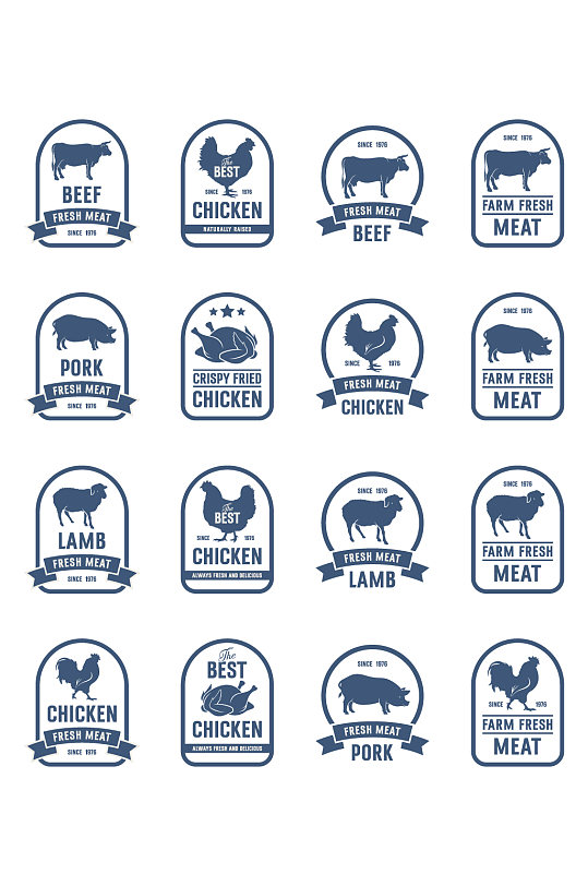 动物家禽分类标志