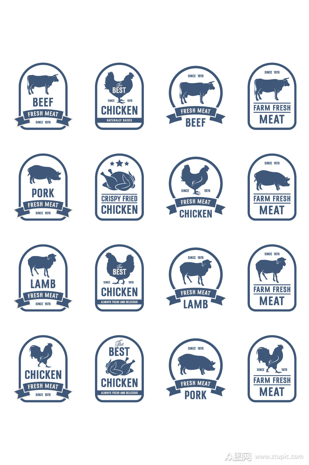 动物家禽分类标志