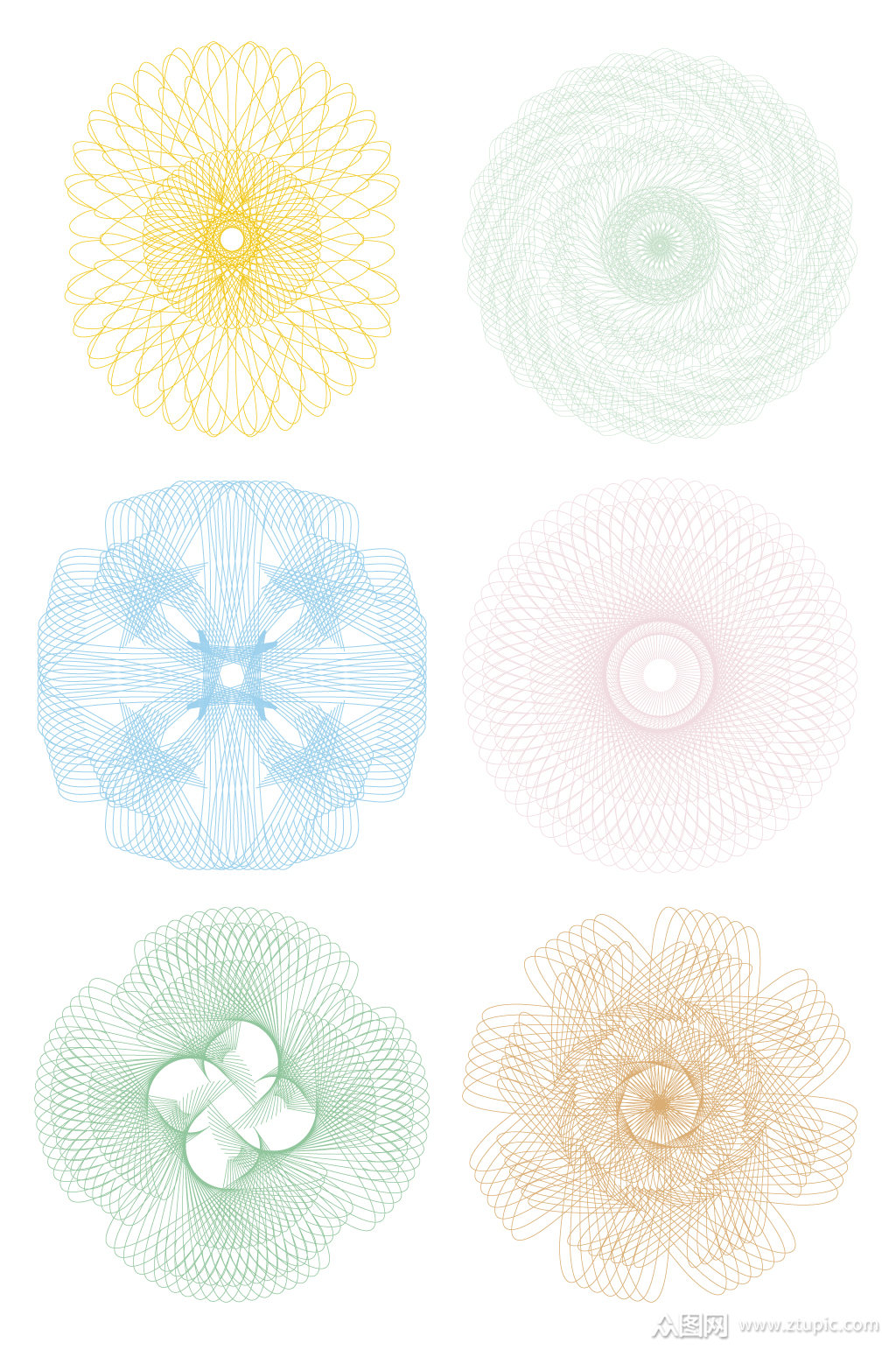 产品防伪底纹标识素材