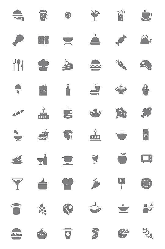 常用创意矢量小图标-众图网