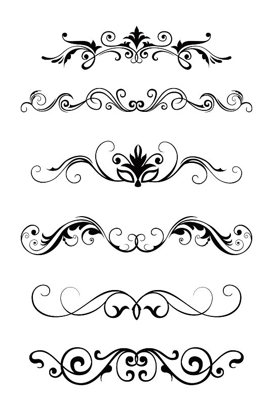 蝴蝶图案欧式花纹