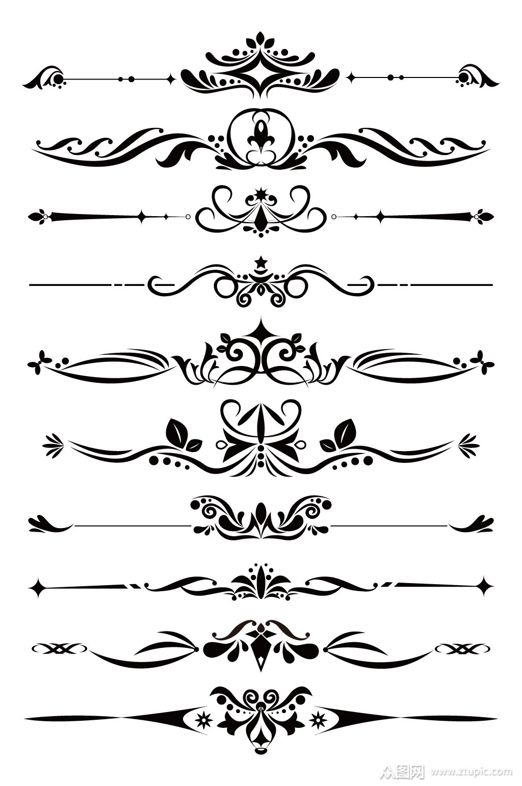 艺术花纹花边素材素材