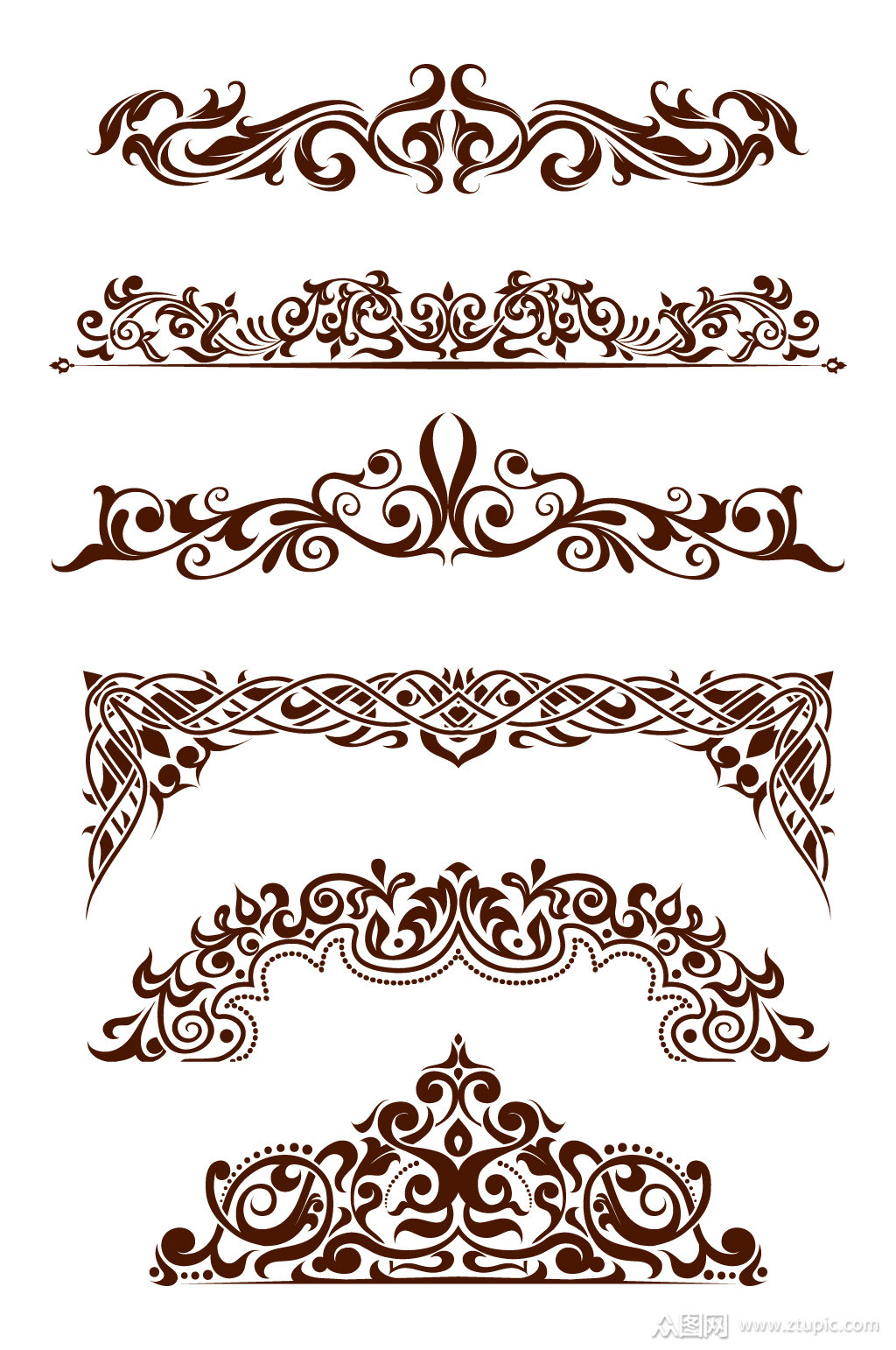 镂空花纹花边装饰边框