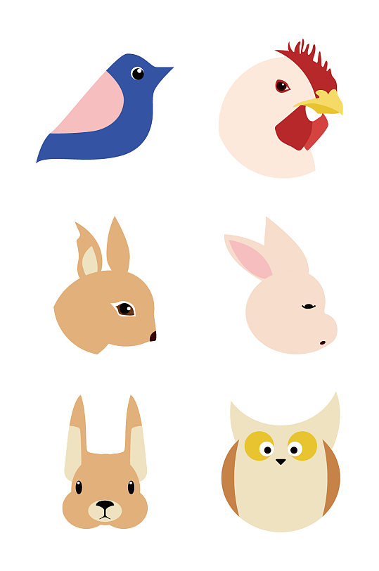 好看的卡通可爱动物头像