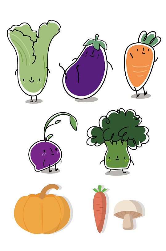 蔬菜设计矢量素材