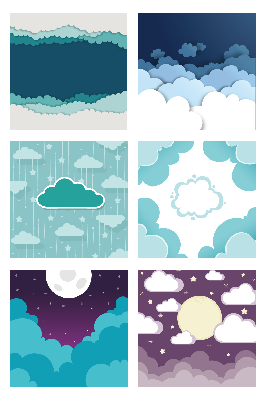 夜空背景-高清夜空背景素材模板-众图网