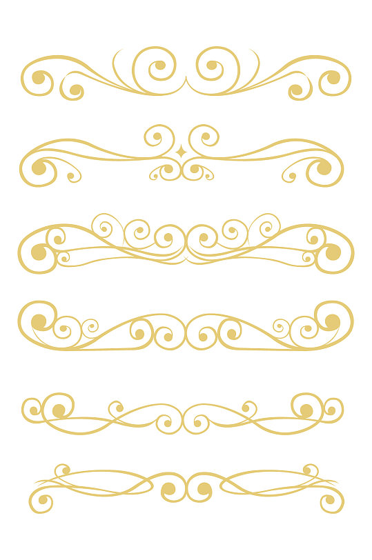 欧式花纹线条背景