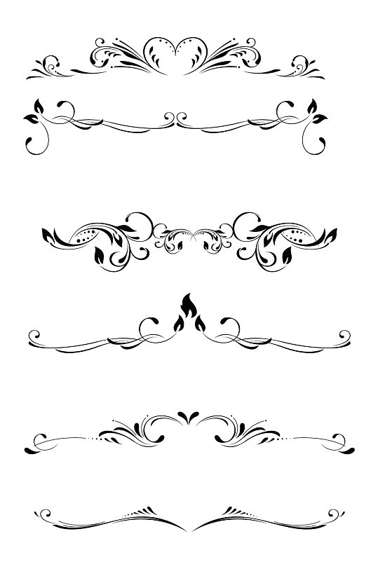 欧式藤蔓花纹图案