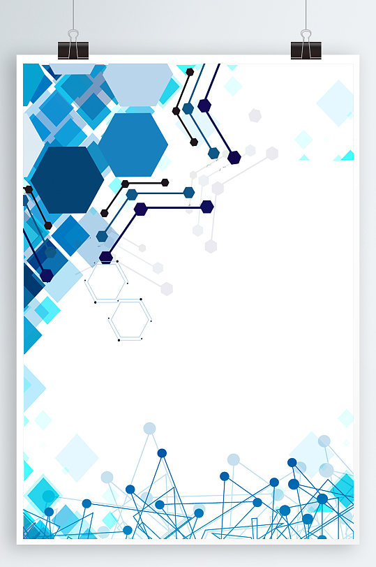 渐变线条科技背景