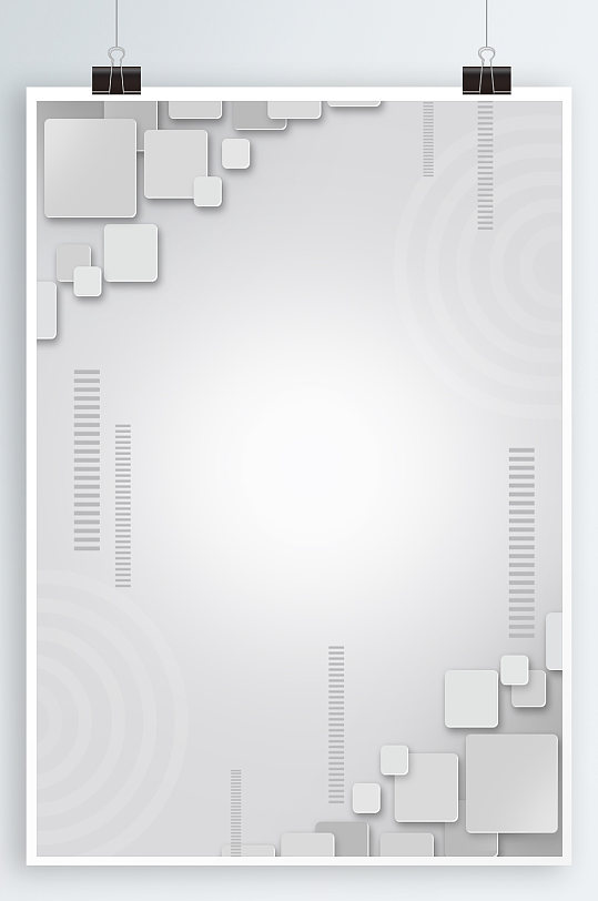 灰色科技海报背景-众图网