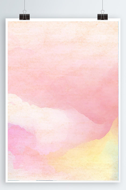 彩绘背景艺术海报背景