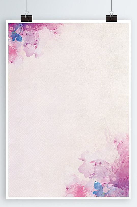 中国风水墨海报背景-众图网